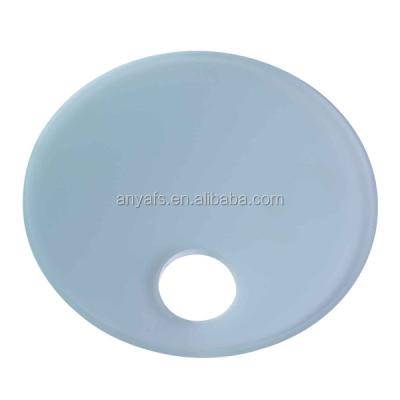 China Dental Chair Dental Supply Frosted Glass Tray Used In Dental Chairs Cuspidor for sale