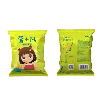 China 2022 Normal Hot Sale Packaged Snacks OEM French Potato Chip Vacuum Fried Fries for sale