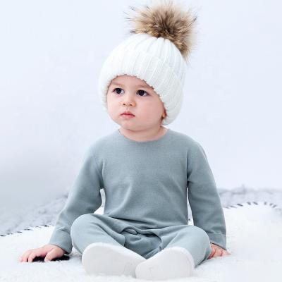 China China Supply Warming Fiber Velvet 4 Piece Packing Low Price 92.1% High Quality Newborn Warm Velvet Baby Jumpsuit for sale