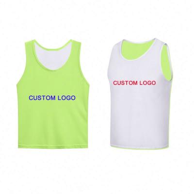 China Shirts & Full Mesh Polyester Aprons Tops Fashion Mens Sport Wear Training Vest for sale