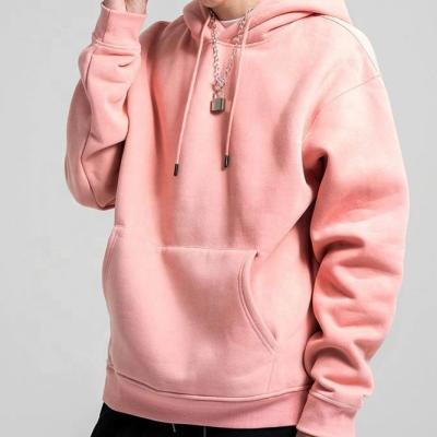 China High Quality Wholesale Breathable Plus Size Women's Custom Made Oversized Hoodie Logo Pink Hoodies for sale