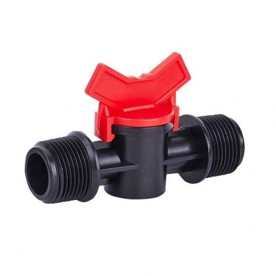 China General Drip Maker Thread Valve Irrigation Barbed Valve Fit Directly For Pipe And Layflat Drip Irrigation System for sale