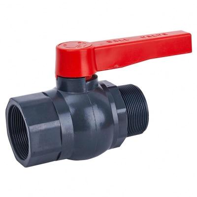 China General Tread PVC Female And Male Ball Valve For Whole for sale