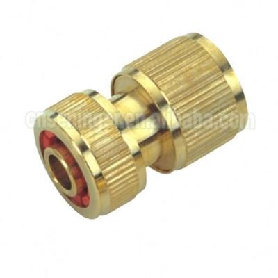 China Plug in 1/2 inch garden waterstop brass waterstop hose connector from water and water hose gun china suppliers factory price for sale