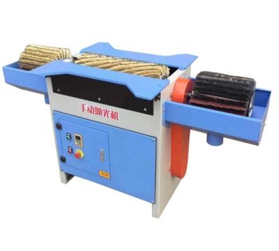 China Good Quality Small Manual Woodworking Process DTW-120A Horizontal Polishing Machine for sale