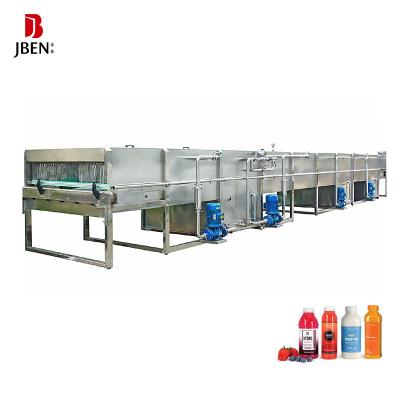 China Beverage Production Small Beverage Production Tunnel Kenya Milk Pasteurization Machine / Small Tunnel Pasteurizer for sale