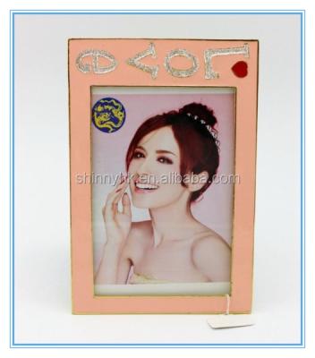 China Gifts Multi Paper Naked Girls Shinny Metal Wholesale Picture Acrylic Photo Frame for sale