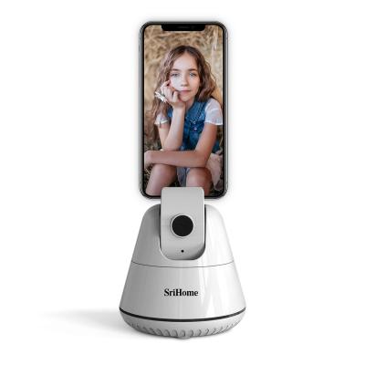 China 2022 New Smart Portable Smart Shot AI Authomatic Automatic Face Rotation 360 Object Tracking Mobile Live Holder SH006 for sale