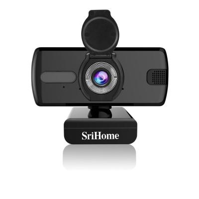 China Good SriHome HD 3MP Black Webcam With USB Computer Meeting Video Cameras Indoor Camera SH004 for sale