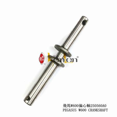 China Garment Shops KENLEN Brand Pegasus W600 BEST SELLING Industrial Crankshaft 250560a0 Sewing Machine Spare Parts for sale