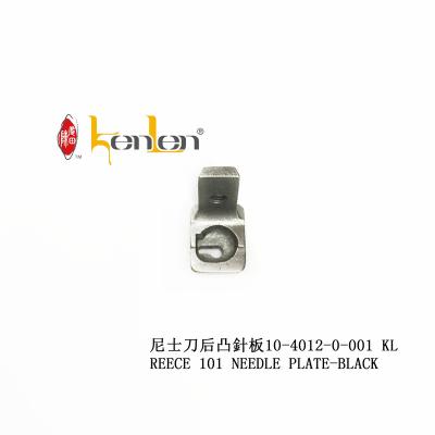 China Garment Shops KENLEN Brand BEST SELLING REECE 101 NEEDLE PLATE 10-4012-0-001 BLACK Industrial Sewing Machine Spare Parts for sale