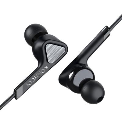 China Hot Sale 2021 Fit SK7-1 OEM 3 In-Ear Earphone Comfortable Triple Driver Three Stereo Mobile Earphone Wired Game Earbuds With Microphone Ps4 for sale