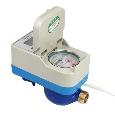 China Counter Meter Brass Smart Prepaid Digital Water Meter Prepaid Watermeter for sale