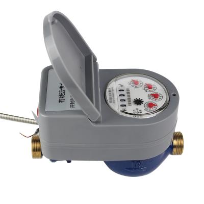 China Shengda RS485 brass photoelectric modbus tamper proof water meter for sale