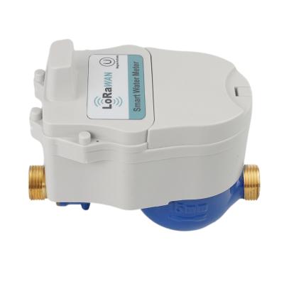 China Shengda DN15-25 lorawan mobile payment digital smart water meter for sale