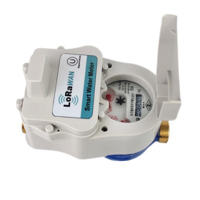 China Smart Lorawan Remote Control Automatic Wireless Residential Water Flow Meter for sale