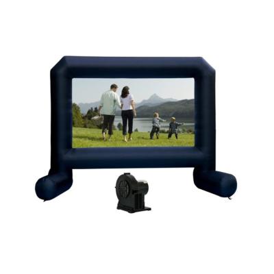 China Outdoor Portable Design High Quality Custom Inflatable Sports Movie Theater Inflatable Screen for sale