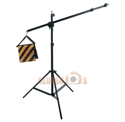 China Photography Boom Arm Tripod Light Stand with Sandbag and Grip Head for Photo Studio Lighting Equipments for sale