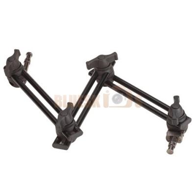 China Photo Studio 3 Section Double Articulated Arm for Supporting of Photography Light Camera for sale