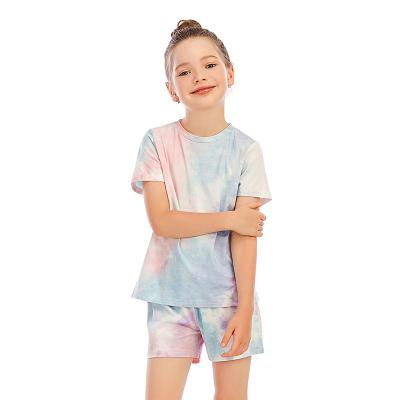 China Latest Design Top Quality Summer Kids Girl Sleepwear Breathable Eco - Friendly Sets for sale