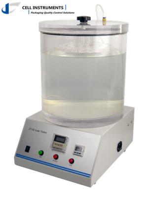 China Flexible Packaging air leak tester Bubble emission vacuum leak tester for sale