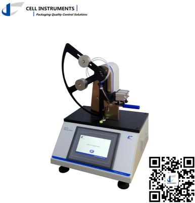 China Elmendorf pendulum type tearing tester gf/mN units touch screen operation pneumatic release microprinter for sale