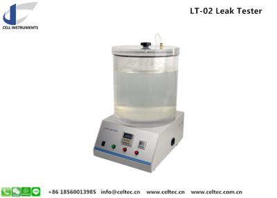 China Bubble Emission ASTM D3078 Package Testing Automatic Vacuum Leak Tester for sale