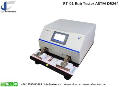 China Printed ink Abrasion resistance fastness tester Rub tester TAPPI T830 conformed rub tester ASTMD5264 complied rub tester for sale