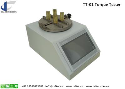 China Digital Torque Tester Cap Closure Twisting Force Tester ASTM D 2063 ASTM D3198 Torque Tester for sale