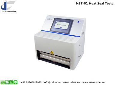 China Heat Seal Tester Plastic Heat Sealer ASTM F2029 Plastic Film Heat Sealing Hot Tack Test Machine for sale