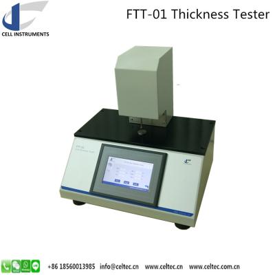 China Paper Textile Thickness Measurement Tester Resolution 0.1μM Iso 4593 Astm D1777 Complied for sale