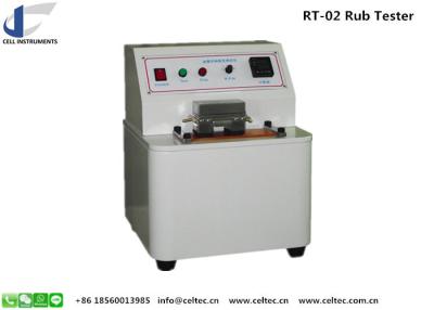 China Ink Rub Tester Single Station Ink Abrasion Fastness Tester ASTM D5264 Ink Abrasion Tester for sale