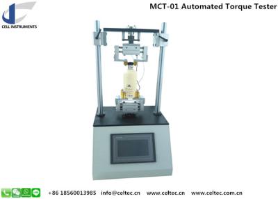 China Closure Twist Torque Force Tester Motorised Automatic Torque Testing Machine For Beverage Pet Bottle for sale