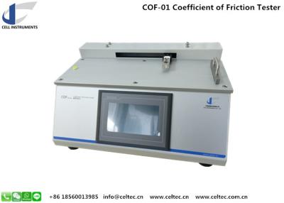 China Friction Tester Coefficient Of Friction Testing Machine Cof Tester For Plastic Film Static And Kinetic Cof for sale