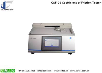 China EVOH film Coefficient of Friction Tester Static and Kinetic COF tester ASTM D1894 ISO 8295 for sale