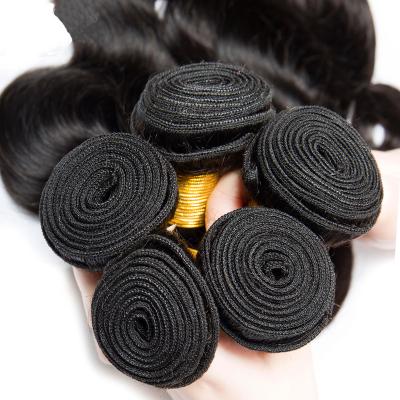 China Natural Body Wave 10A Color Body Wave Hair Bundles 100% Brazilian Hair Weave Bundles Hair Extension for sale