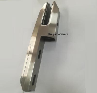 China Popular New Design Frameless Stainless Steel Duplex2205 Glass To Wall Face Mount Spigot GSMS320 for sale