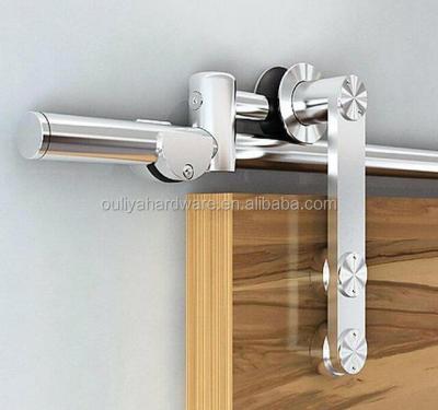 China Factory Wholesale Price SS304 Wooden Sliding Door Hardware Made Of Stainless Steel for sale