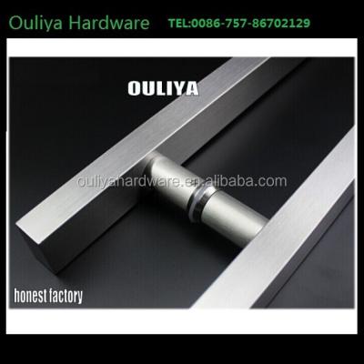 China Door Stainless Steel Double Sided Door Pull Handle For Entrance Door for sale