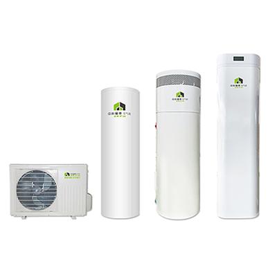 China Puremier Outdoor Type Multifunctional Air to Water Heat Pump DC Inverter Water Heater and Air Cooling + Heating System for sale