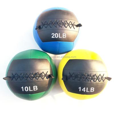 China Soft Body Buliding Crossfit Medicine Wall Ball for sale