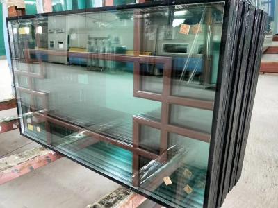 China Courtyard Hollow glass doors and Windows aluminum doors and Windows safety glass factory delivery price for sale