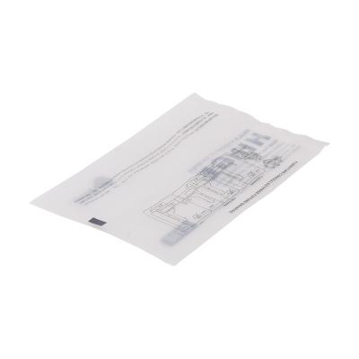 China Electronic components accessories transparent packing three side three side sealing bag support moisture-proof customization for sale