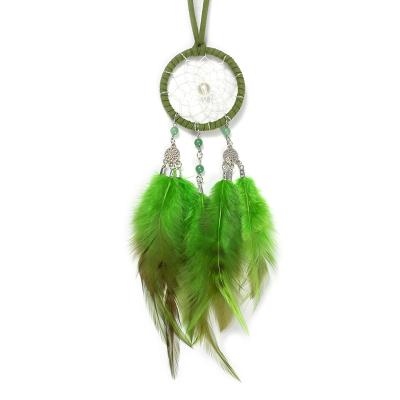 China Factory New Design Indian Handmade Dreamcatcher Mini Dream Catcher For Car for sale