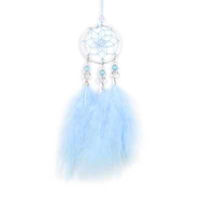 China Contemporary Factory Low Price Wholesale Tree Of Life Crystal Hanging Handmade Dream Catcher Car Pendant for sale