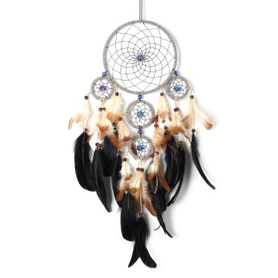 China Wholesale minimalist handmade dream catcher feather boho decor for birthday for sale