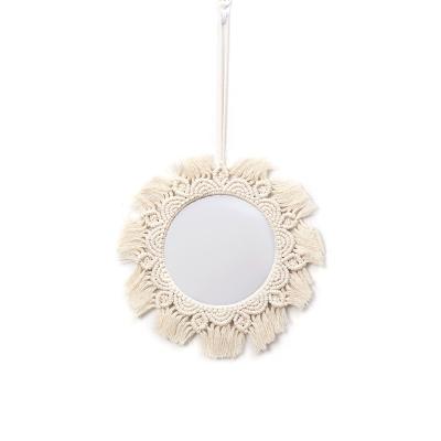 China Wholesale New Europe Pattern Creative Home Decorative Living Room Mirror Dream Catcher for sale