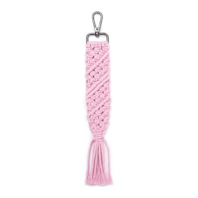 China 2022 hot sale China high quality factory direct supply handmade woven key chain for sale