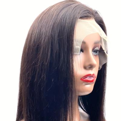 China Straight King Beauty Hair Wholesale HD Lace Front Wig Virgin Hair Free Part Bob Wig With Baby Hair 100% Brazilian Lace Headband Hair for sale