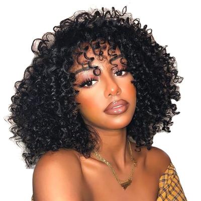 China Other King Beatty Hair 4*4 Front Hand Made Lace Wig Curly Curly 100% Human Hair Wigs for sale